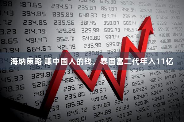 海纳策略 赚中国人的钱，泰国富二代年入11亿
