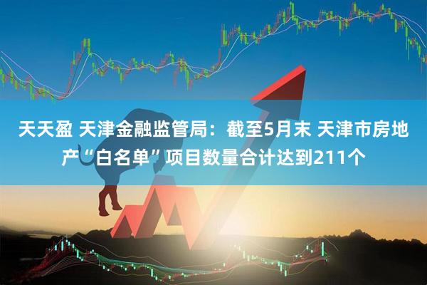 天天盈 天津金融监管局：截至5月末 天津市房地产“白名单”项目数量合计达到211个
