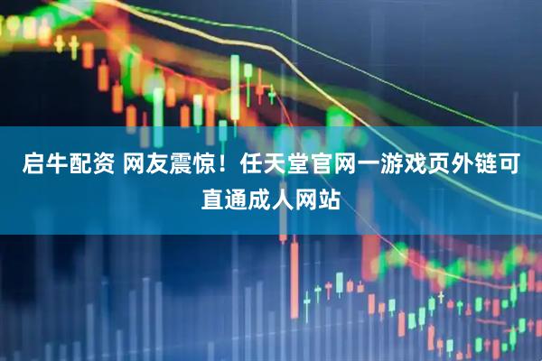 启牛配资 网友震惊！任天堂官网一游戏页外链可直通成人网站