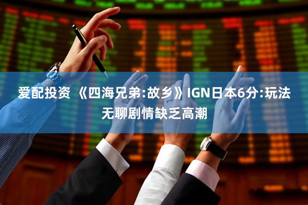 爱配投资 《四海兄弟:故乡》IGN日本6分:玩法无聊剧情缺乏高潮